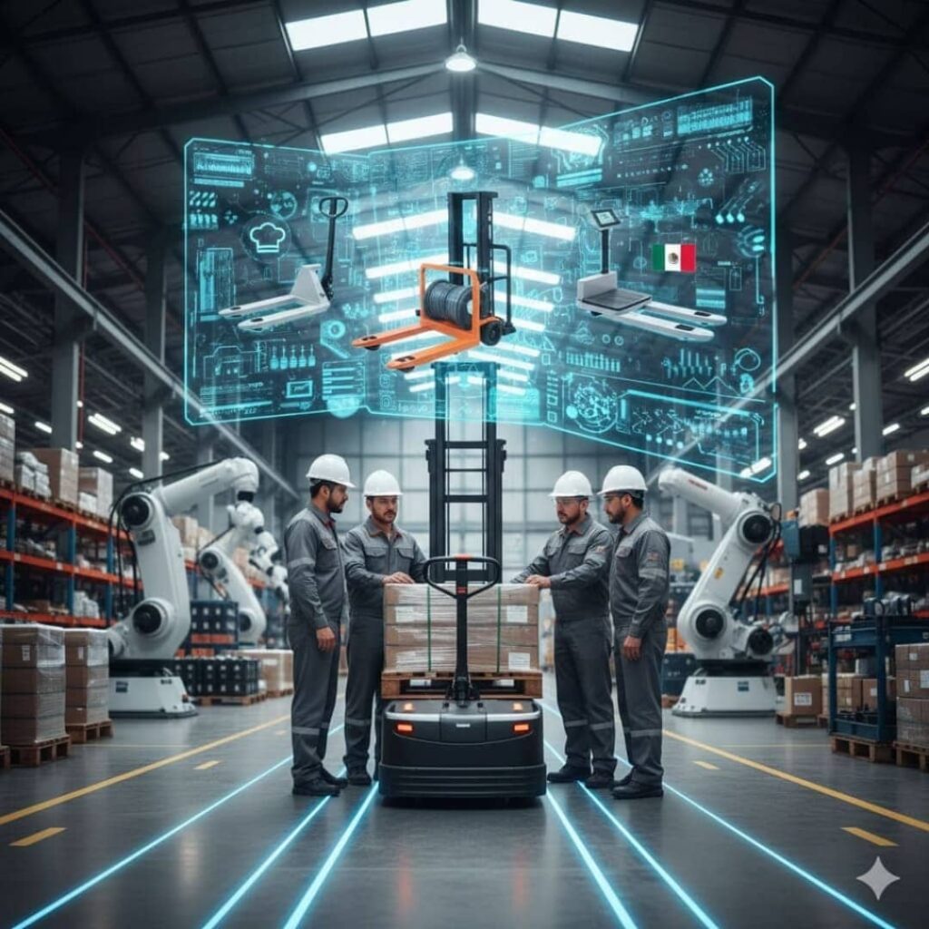 Más Allá del Patín Básico_ Transpaletas Especializadas para la Industria Alimentaria, Siderúrgica y de Exportación en México